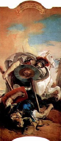 Giovanni Battista Tiepolo Eteokles und Polyneikes